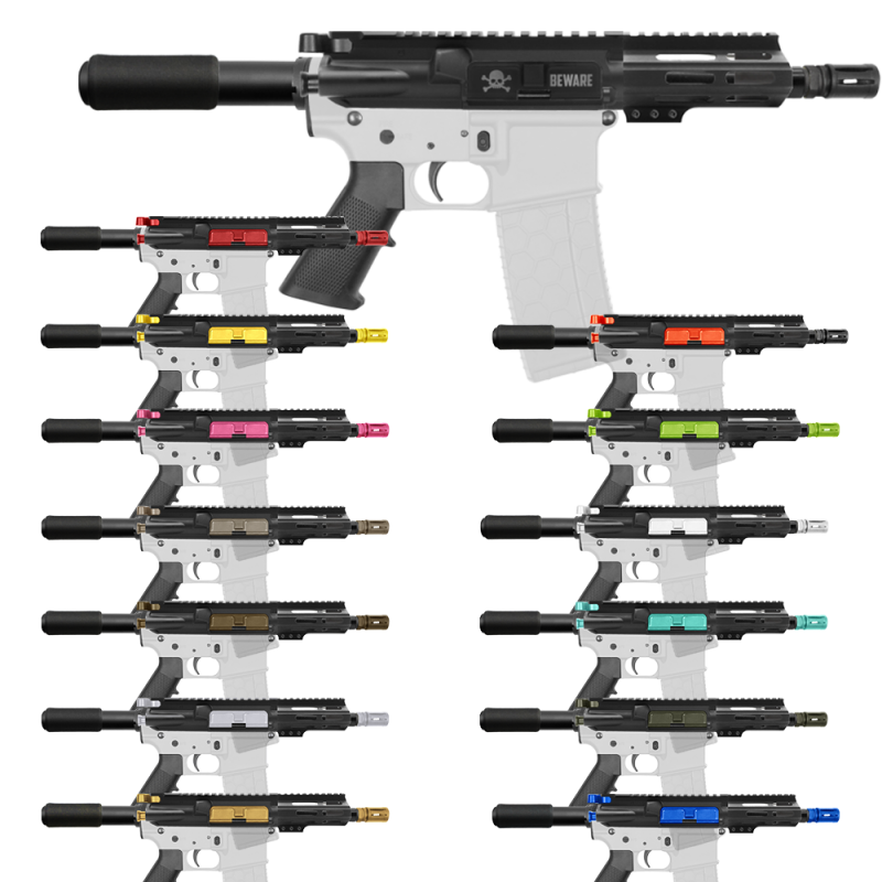 AR-15 .223/5.56 5" Barrel W/ 4" M Lok Handguard and Color Accessory Options| "IZEL" Pistol Kit AR-15 .223/5.56 5" Barrel W/ 4" M Lok Handguard and Color Accessory Options| "IZEL" Pistol Kit