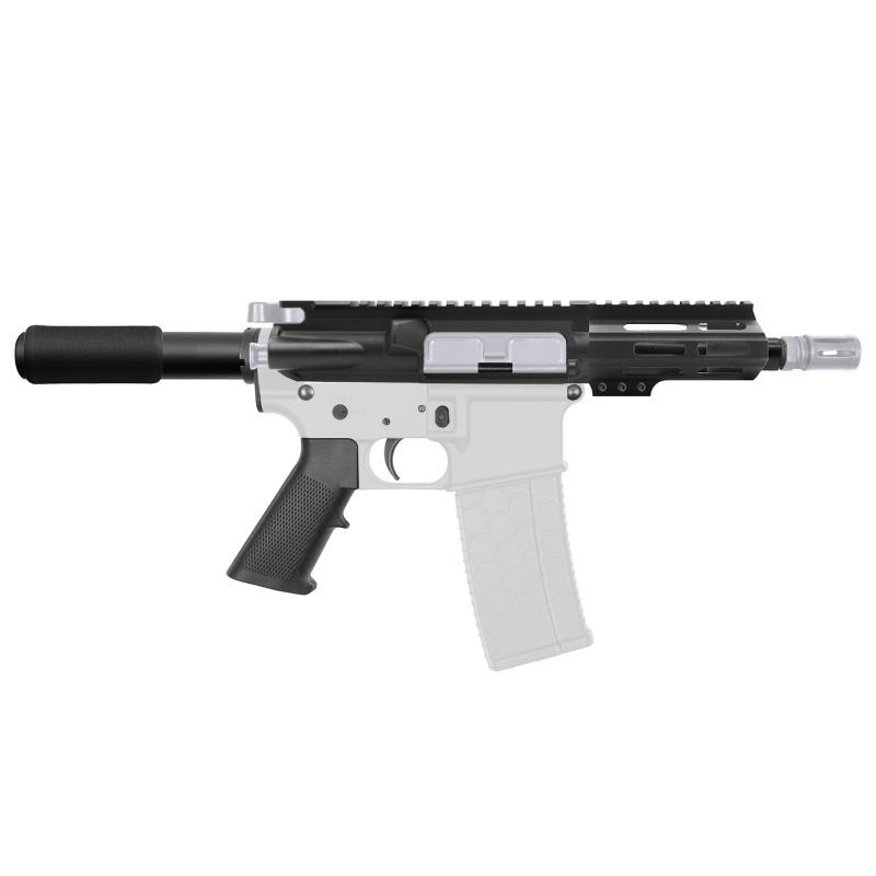AR-15 .223/5.56 5" Barrel W/ 4" M Lok Handguard and Color Accessory Options| "IZEL" Pistol Kit AR-15 .223/5.56 5" Barrel W/ 4" M Lok Handguard and Color Accessory Options| "IZEL" Pistol Kit