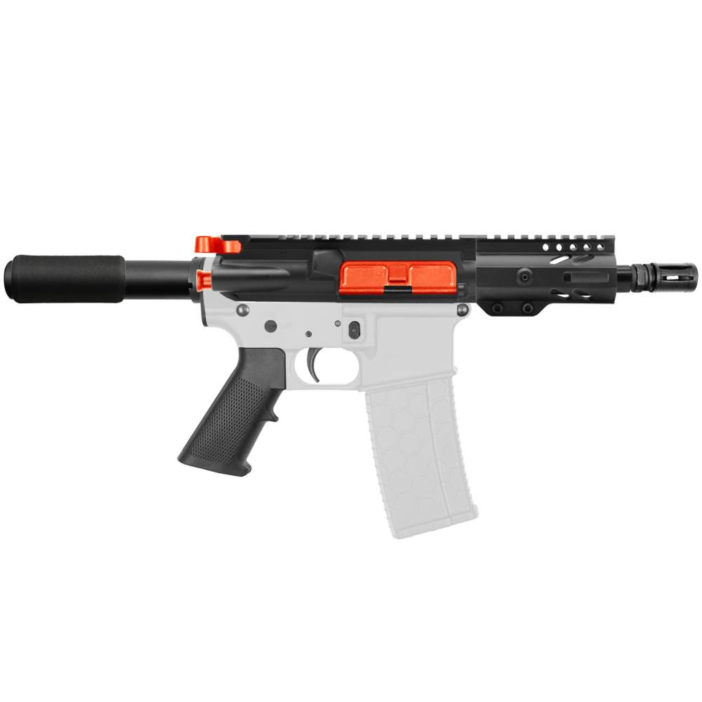 AR-15 .223/5.56 5" Barrel W/ 4" M Lok Handguard and Color Accessory Options| "IZEL" Pistol Kit