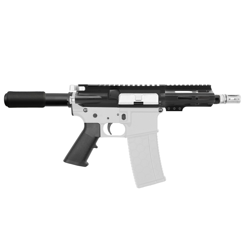 AR-15 .223/5.56 5" Barrel W/ 4" M Lok Handguard and Color Accessory Options| "IZEL" Pistol Kit AR-15 .223/5.56 5" Barrel W/ 4" M Lok Handguard and Color Accessory Options| "IZEL" Pistol Kit