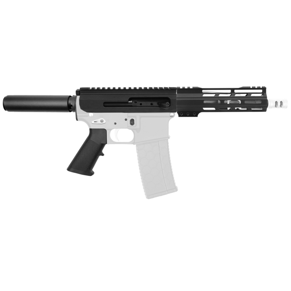 AR-15 .223/5.56 7" Barrel 7" Handguard M Lok|''LEAD SIDE CHARGING EDITION'' Pistol Kit