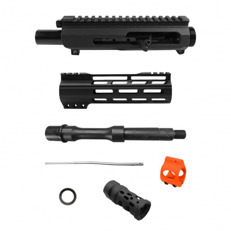 AR-15 .223/5.56 7" Barrel 7" Handguard M Lok|''LEAD SIDE CHARGING EDITION'' Pistol Kit