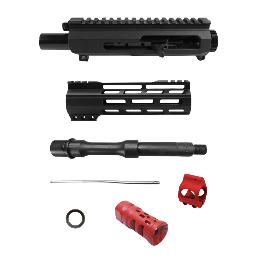 AR-15 .223/5.56 7" Barrel 7" Handguard M Lok|''LEAD SIDE CHARGING EDITION'' Pistol Kit