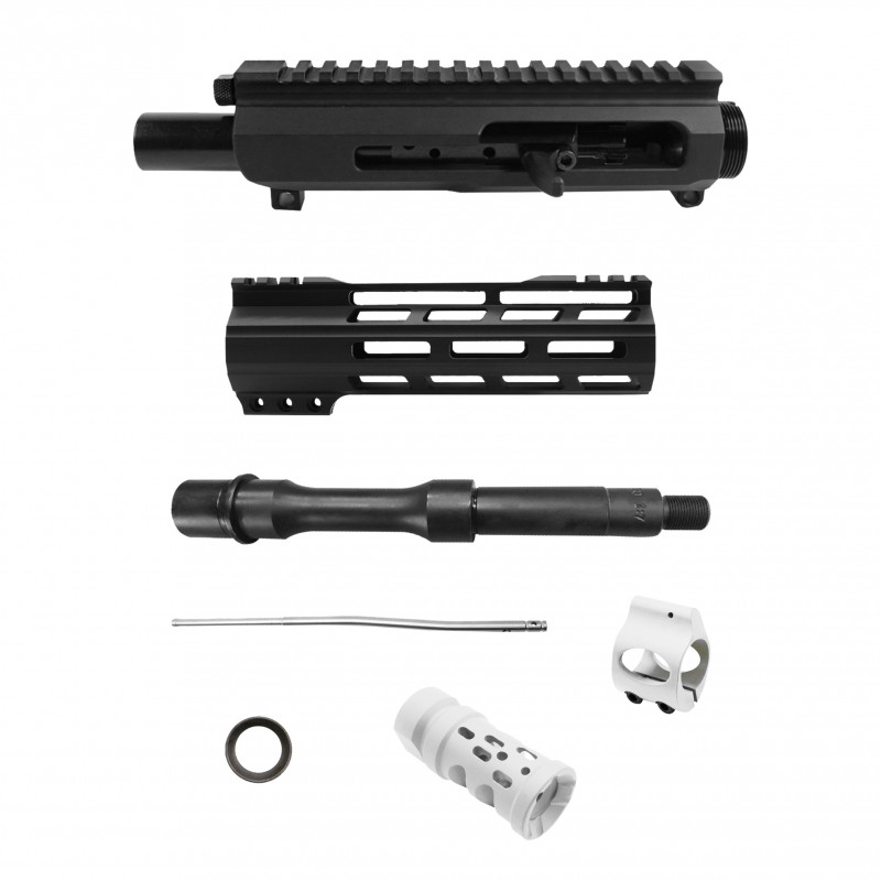 AR-15 .223/5.56 7" Barrel 7" Handguard M Lok|''LEAD SIDE CHARGING EDITION'' Pistol Kit