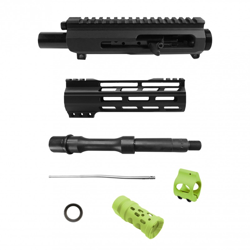 AR-15 .223/5.56 7" Barrel 7" Handguard M Lok|''LEAD SIDE CHARGING EDITION'' Pistol Kit