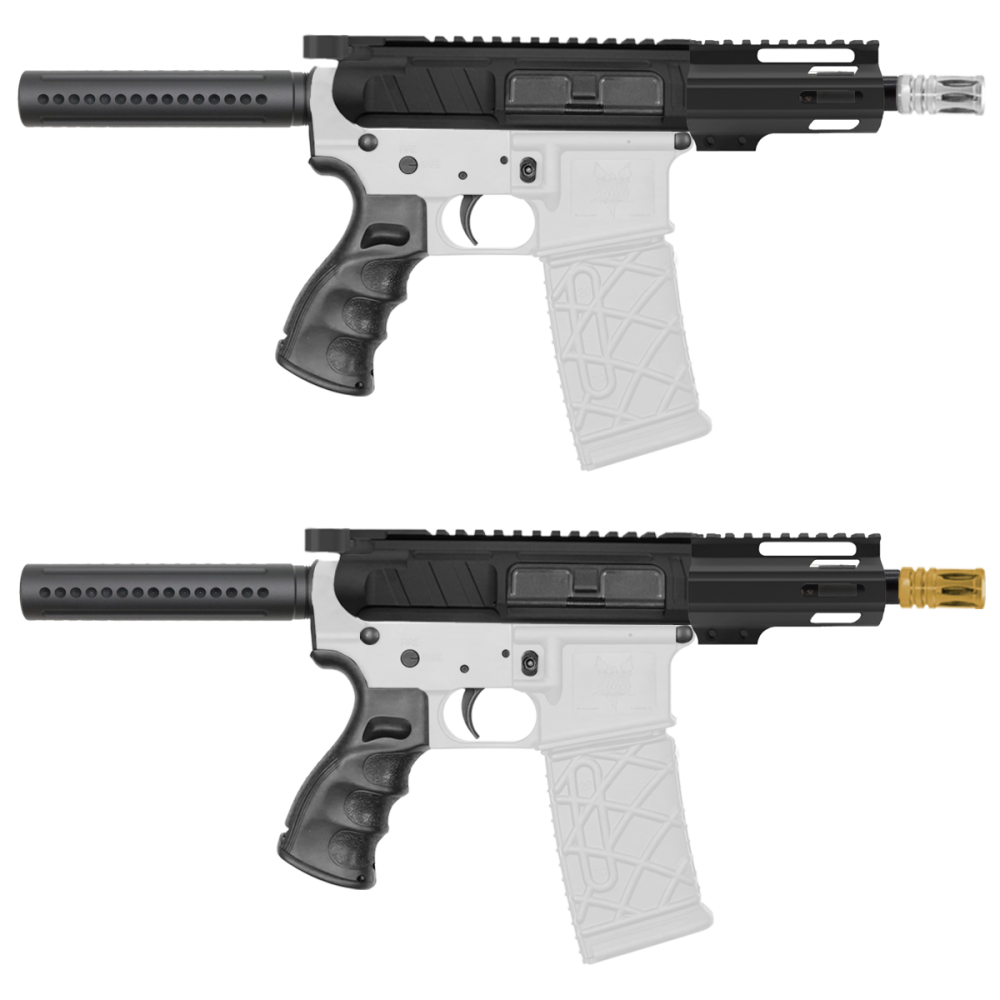 AR-15 .223/5.56 5" Barrel 4" Handguard M Lok| ''LEAD SLINGER'' Pistol Kit