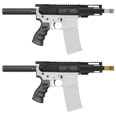 AR-15 .223/5.56 5" Barrel 4" Handguard M Lok| ''LEAD SLINGER'' Pistol Kit