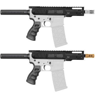 AR-15 .223/5.56 5" Barrel 4" Handguard M Lok| ''LEAD SLINGER'' Pistol Kit