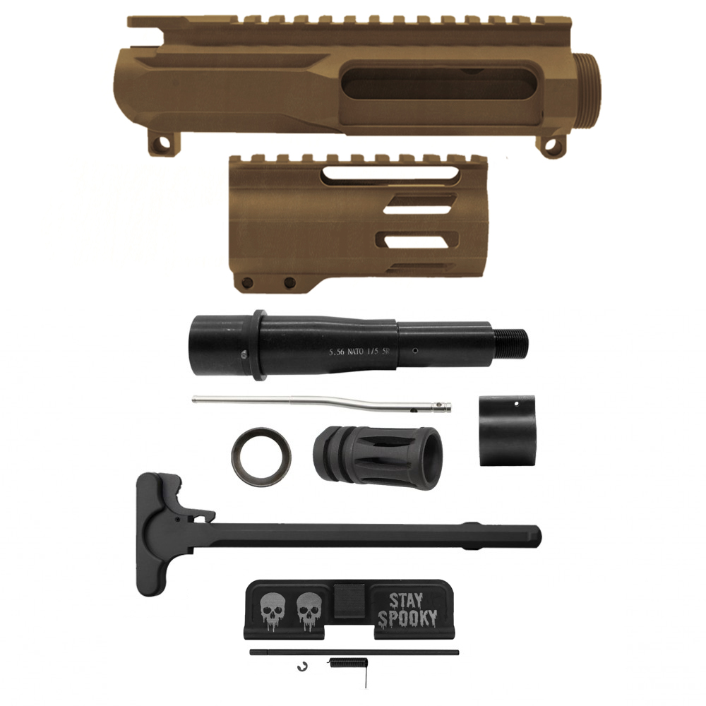  AR-15 5" Nitride Barrel W/ 4'' M-Lok Handguard| ''MARCELLUS'' Pistol Kit