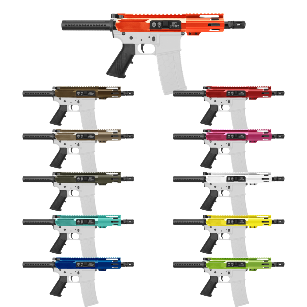 AR-15 5" Nitride Barrel W/ 4'' M-Lok Handguard| ''MARCELLUS'' Pistol Kit AR-15 5" Nitride Barrel W/ 4'' M-Lok Handguard| ''MARCELLUS'' Pistol Kit