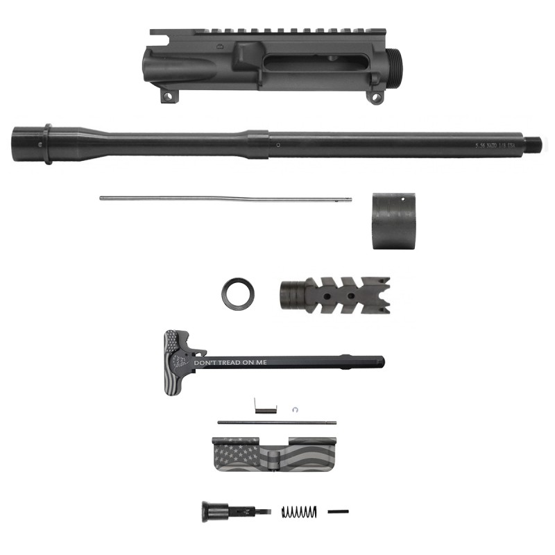 AR-15 .223/5.56 16" Barrel W/ 10'' Handguard option | ''OLD GLORY'' Carbine Kit