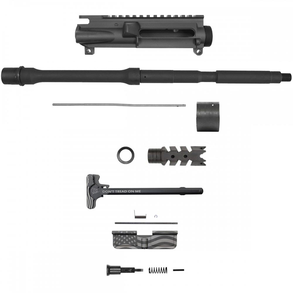 AR-15 .223/5.56 16" Barrel W/ 10'' Handguard option | ''OLD GLORY'' Carbine Kit