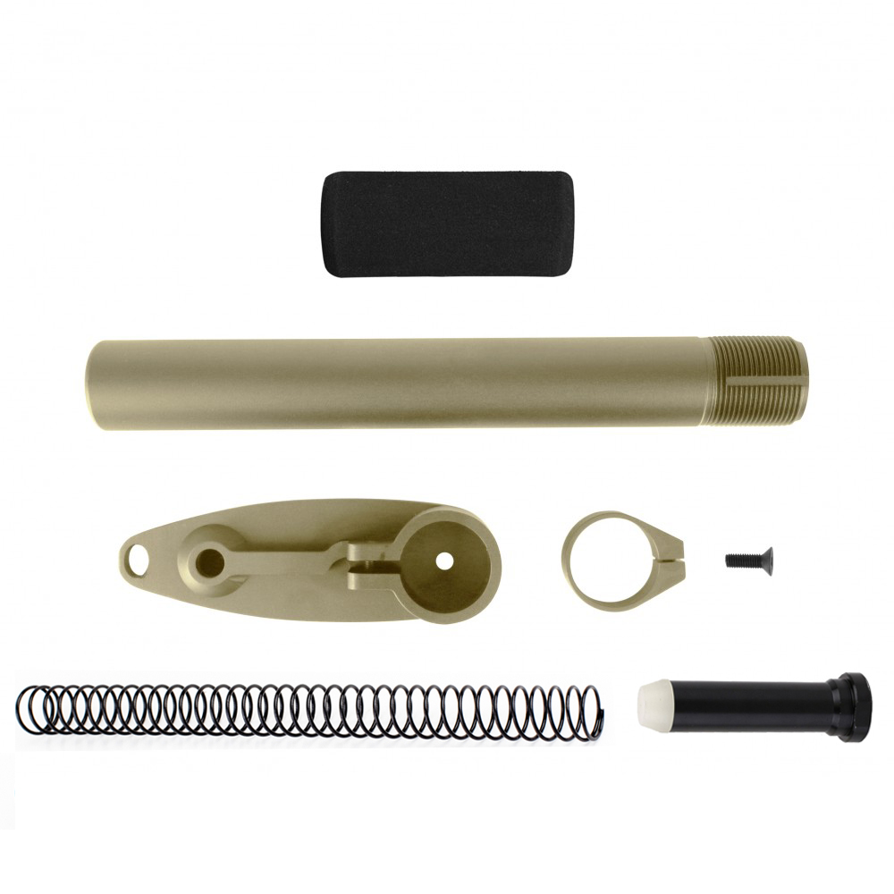 AR-15/.223/5.56 16" Barrel W/ 12'' Clamp on M Lok Handguard| Black or Tan Color Options | ''OPERATOR'' Carbine Kit