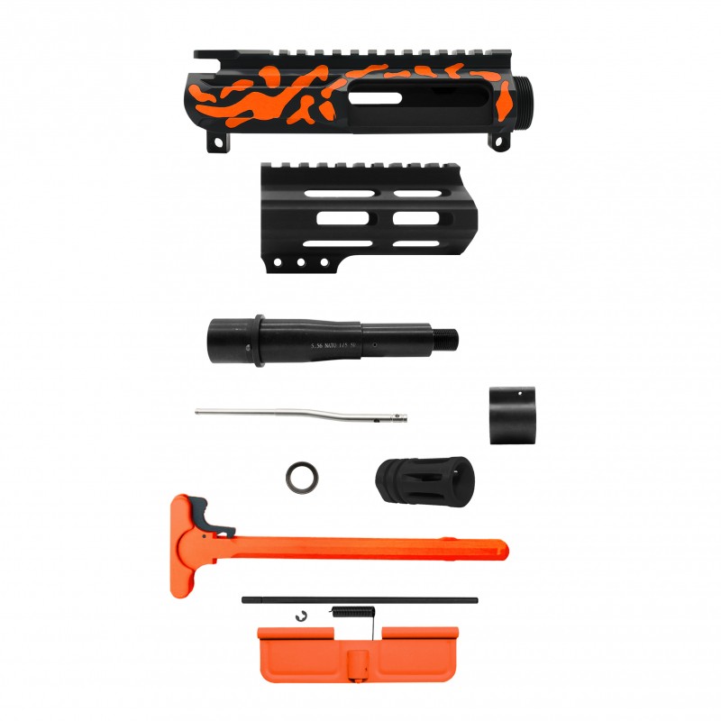 AR-15 .223/5.56 5" BARREL W/ 4'' HANDGUARD | ''ORG CAM-FMLUS4D'' PISTOL KIT