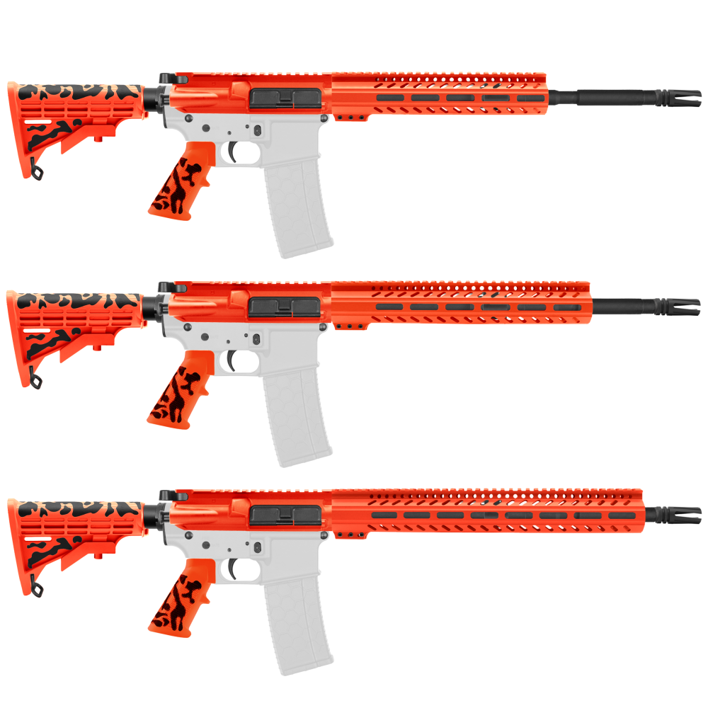 AR-15 .223/5.56 16" BARREL W/ HANDGUARD SIZE OPTION | ''ORG CAM-FSSM'' CARBINE KIT