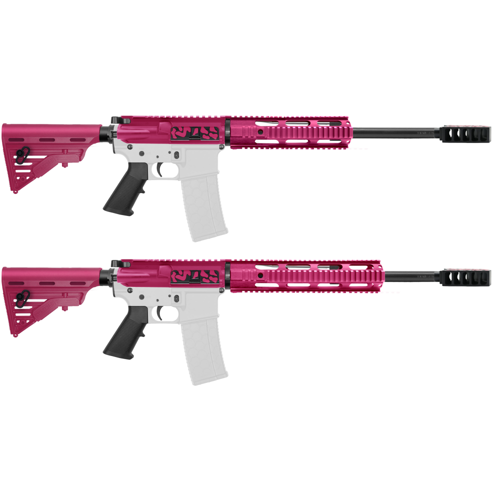 AR-15 .223/5.56 16" BARREL W/ HANDGUARD SIZE OPTION | ''PNK CAM-FAR'' CARBINE KIT AR-15 .223/5.56 16" BARREL W/ HANDGUARD SIZE OPTION | ''PNK CAM-FAR'' CARBINE KIT
