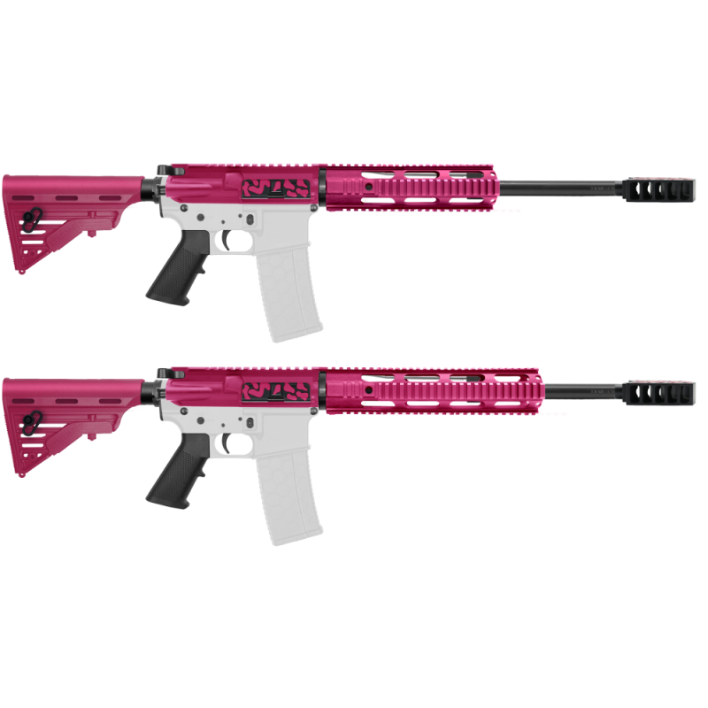 AR-15 .223/5.56 16" BARREL W/ HANDGUARD SIZE OPTION | ''PNK CAM-FAR'' CARBINE KIT AR-15 .223/5.56 16" BARREL W/ HANDGUARD SIZE OPTION | ''PNK CAM-FAR'' CARBINE KIT