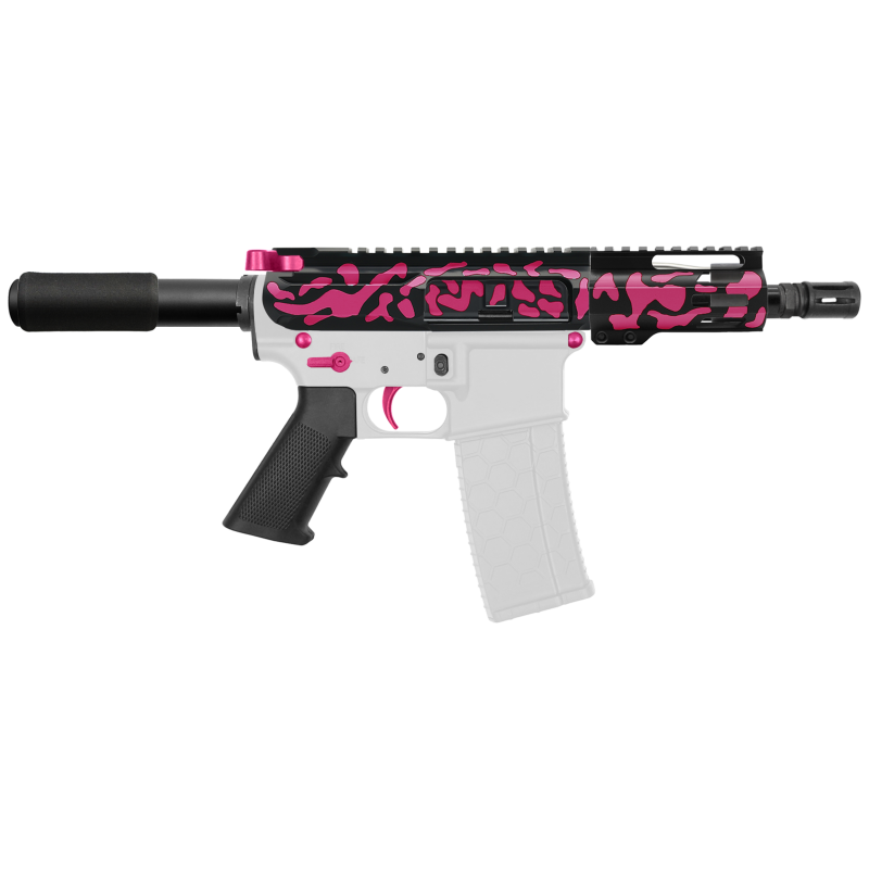 AR-15 .223/5.56 5" BARREL W/ 4'' HANDGUARD | ''PNK CAM-FML4'' PISTOL KIT