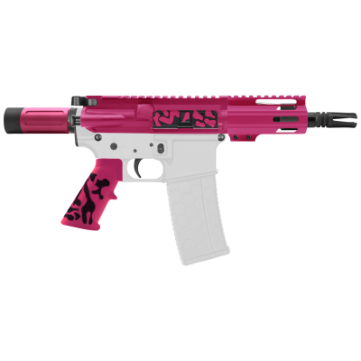 AR-15 .223/5.56 5" BARREL W/ 4'' HANDGUARD | ''PNK CAM-FMLUS4 V3'' PISTOL KIT