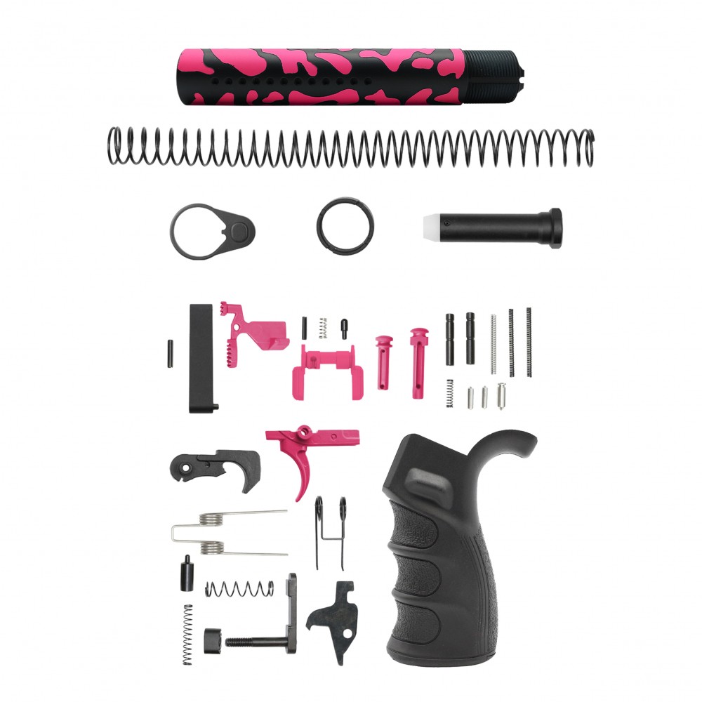 AR-15 .223/5.56 5" BARREL W/ 4'' HANDGUARD | ''PNK CAM-FMLUS4D'' PISTOL KIT