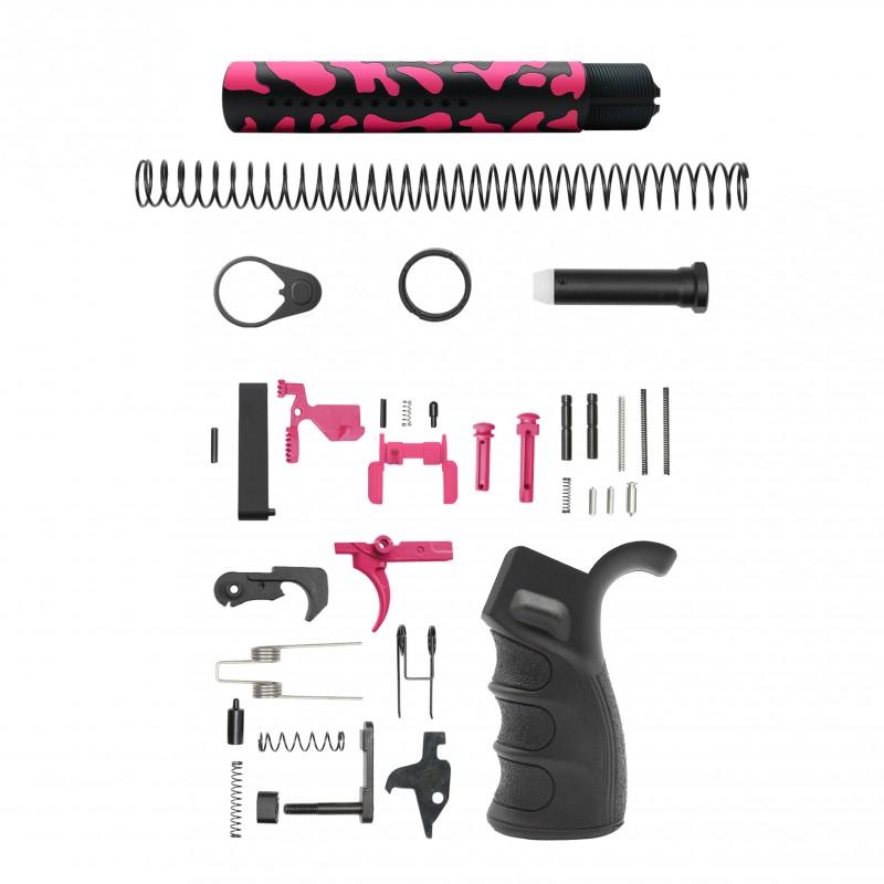 AR-15 .223/5.56 5" BARREL W/ 4'' HANDGUARD | ''PNK CAM-FMLUS4D'' PISTOL KIT