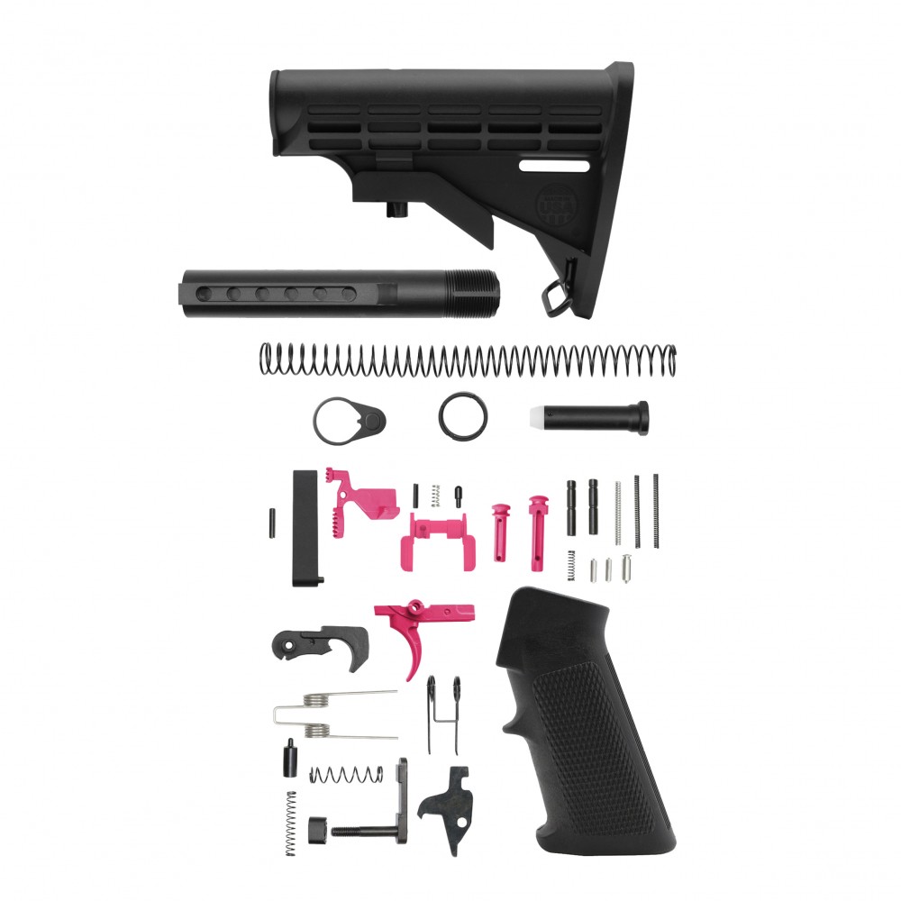 AR-15 .223/5.56 16" BARREL W/ HANDGUARD SIZE OPTION | ''PNK CAM-FMLUSD'' CARBINE KIT