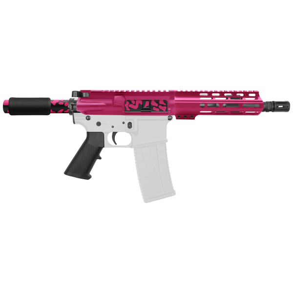 AR-15 .223/5.56 7" BARREL W/ 7'' HANDGUARD ''PNK CAM-FMLUSD-7'' PISTOL KIT AR-15 .223/5.56 7" BARREL W/ 7'' HANDGUARD ''PNK CAM-FMLUSD-7'' PISTOL KIT