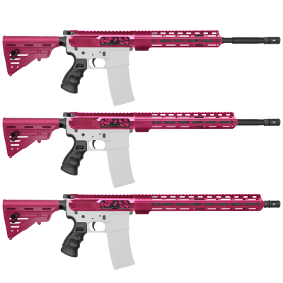 AR-15 .223/5.56 16" BARREL W/ HANDGUARD SIZE OPTION | ''PNK CAM-FMLUSD-V2'' CARBINE KIT
