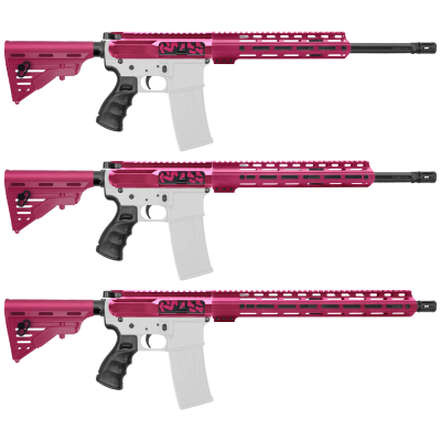 AR-15 .223/5.56 16" BARREL W/ HANDGUARD SIZE OPTION | ''PNK CAM-FMLUSD-V2'' CARBINE KIT