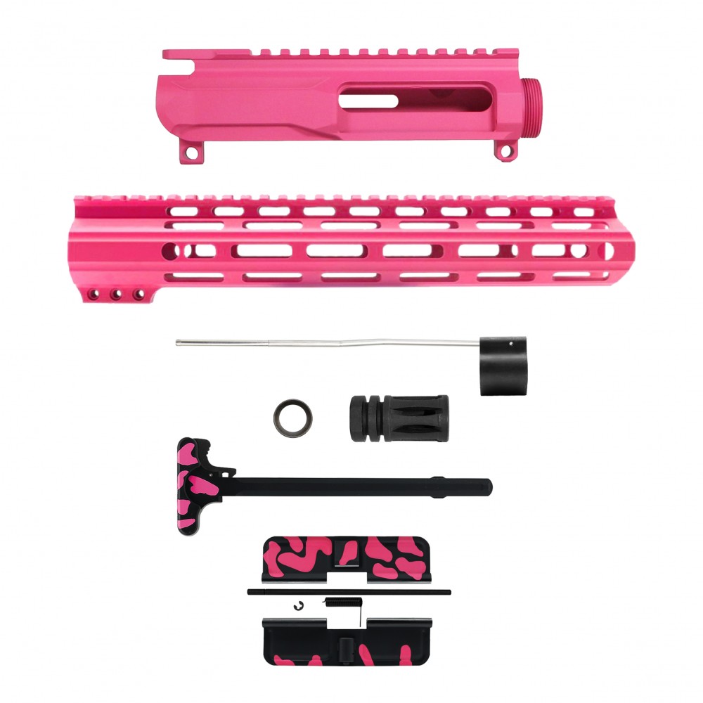 AR-15 .223/5.56 16" BARREL W/ HANDGUARD SIZE OPTION | ''PNK CAM-FMLUSD-V2'' CARBINE KIT