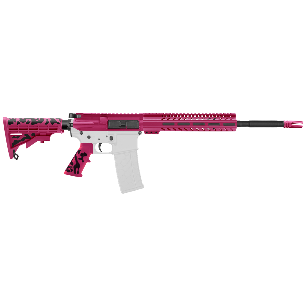 AR-15 .223/5.56 16" BARREL W/ HANDGUARD SIZE OPTION | ''PNK CAM-FSSM'' CARBINE KIT AR-15 .223/5.56 16" BARREL W/ HANDGUARD SIZE OPTION | ''PNK CAM-FSSM'' CARBINE KIT