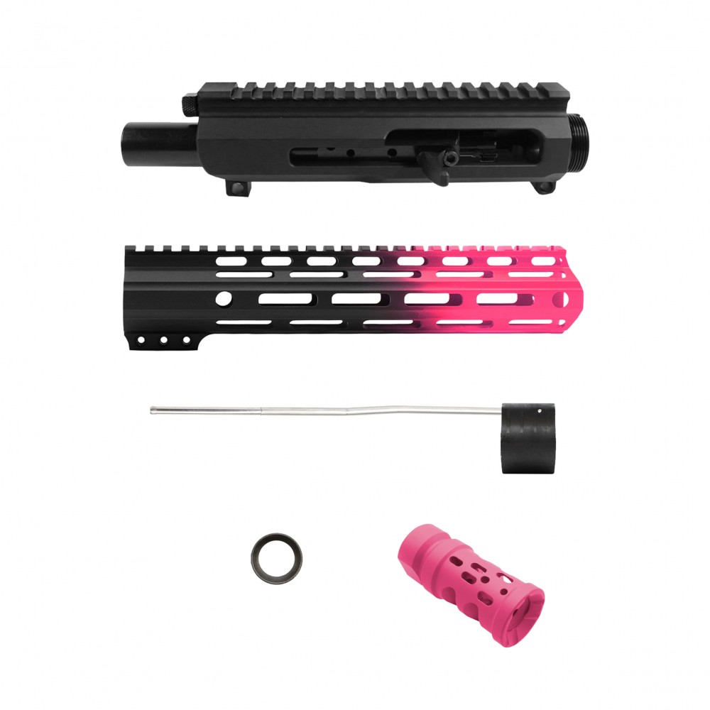 AR-15 .223/5.56 16'' BARREL W/ HANDGUARD SIZE OPTION | ''PNK GRA SIDE CHARGING EDITION'' CARBINE KIT