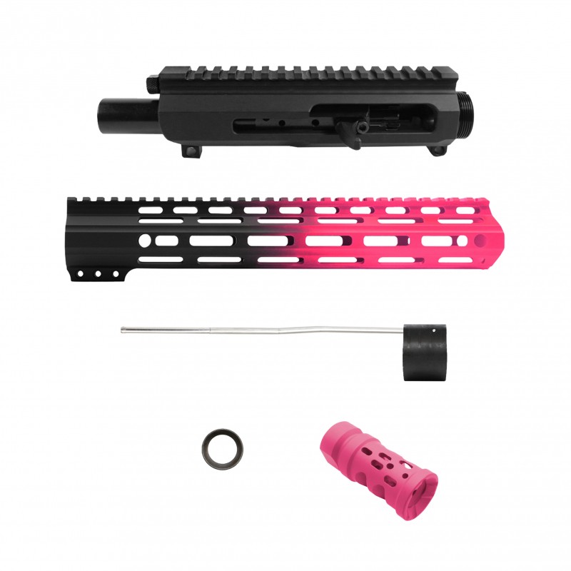 AR-15 .223/5.56 16'' BARREL W/ HANDGUARD SIZE OPTION | ''PNK GRA SIDE CHARGING EDITION'' CARBINE KIT