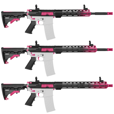 AR-15 .223/5.56 16" BARREL W/ HANDGUARD SIZE OPTION | ''PNK GRA'' CARBINE KIT