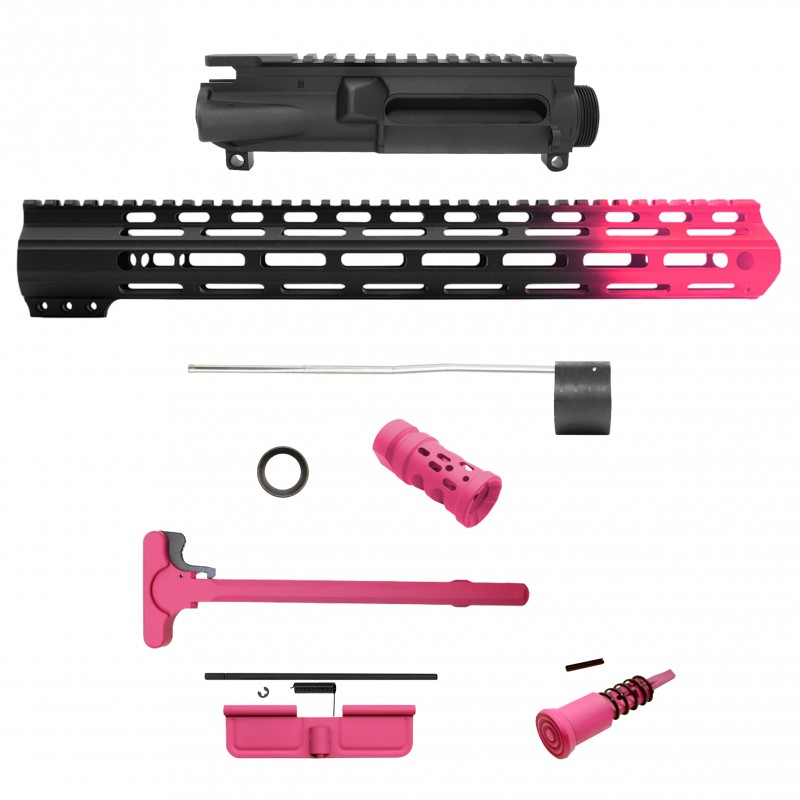 AR-15 .223/5.56 16" BARREL W/ HANDGUARD SIZE OPTION | ''PNK GRA'' CARBINE KIT