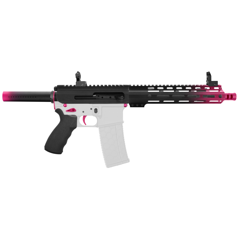 AR-15 .223/5.56 10.5'' BARREL W/ 10'' HANDGUARD | ''PNK GRA-10 SIDE CHARGING EDITION'' PISTOL KIT