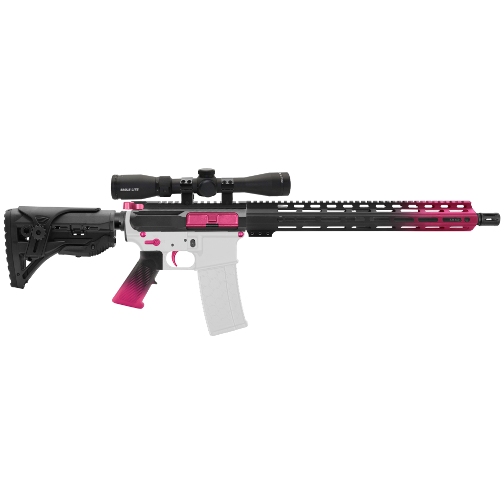 AR-15 .223/5.56 16" BARREL W/ AR-15 ANGLE CUT CLAMP ON M-LOK HANDGUARD | ''PNK GRA-15'' CARBINE KIT AR-15 .223/5.56 16" BARREL W/ AR-15 ANGLE CUT CLAMP ON M-LOK HANDGUARD | ''PNK GRA-15'' CARBINE KIT