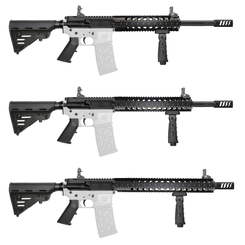 AR-15 .223/5.56 16" Barrel W/ 10'' 12'' 15'' Handguard option | ''PREDATOR'' Carbine Kit