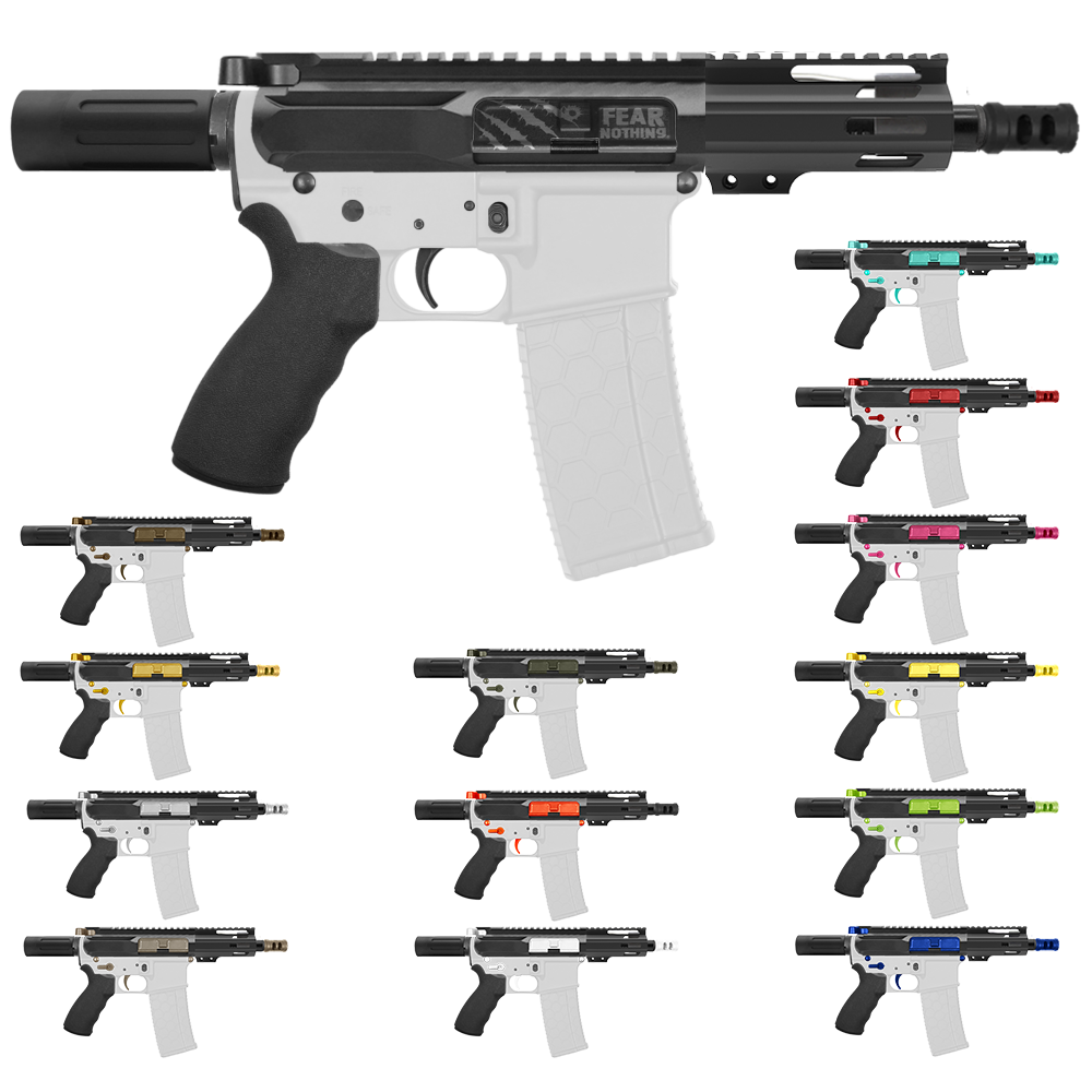 AR-15 .223/5.56 5" Barrel 4" Handguard M Lok| ''PULSE'' Pistol Kit