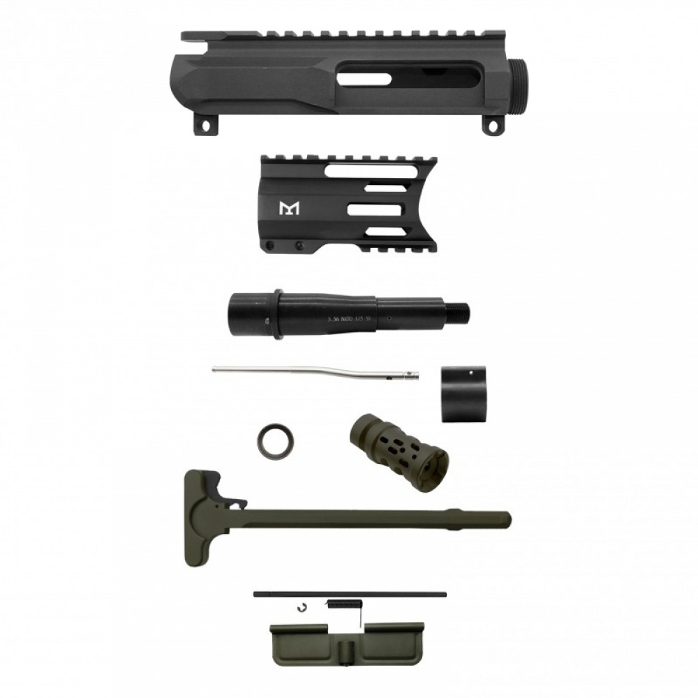 AR-15 .223/5.56 5" Barrel 4" Handguard M Lok| ''PULSE'' Pistol Kit