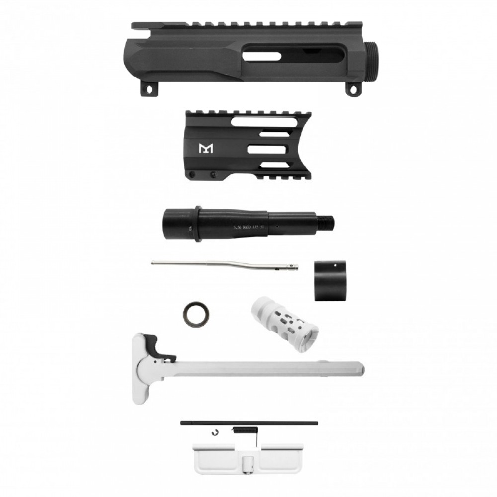 AR-15 .223/5.56 5" Barrel 4" Handguard M Lok| ''PULSE'' Pistol Kit