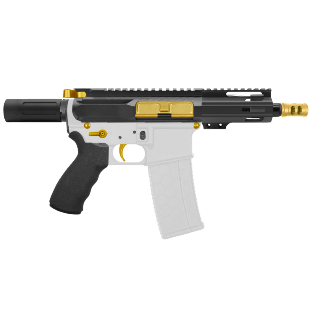 AR-15 .223/5.56 5" Barrel 4" Handguard M Lok| ''PULSE'' Pistol Kit AR-15 .223/5.56 5" Barrel 4" Handguard M Lok| ''PULSE'' Pistol Kit