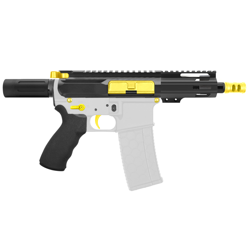 AR-15 .223/5.56 5" Barrel 4" Handguard M Lok| ''PULSE'' Pistol Kit AR-15 .223/5.56 5" Barrel 4" Handguard M Lok| ''PULSE'' Pistol Kit