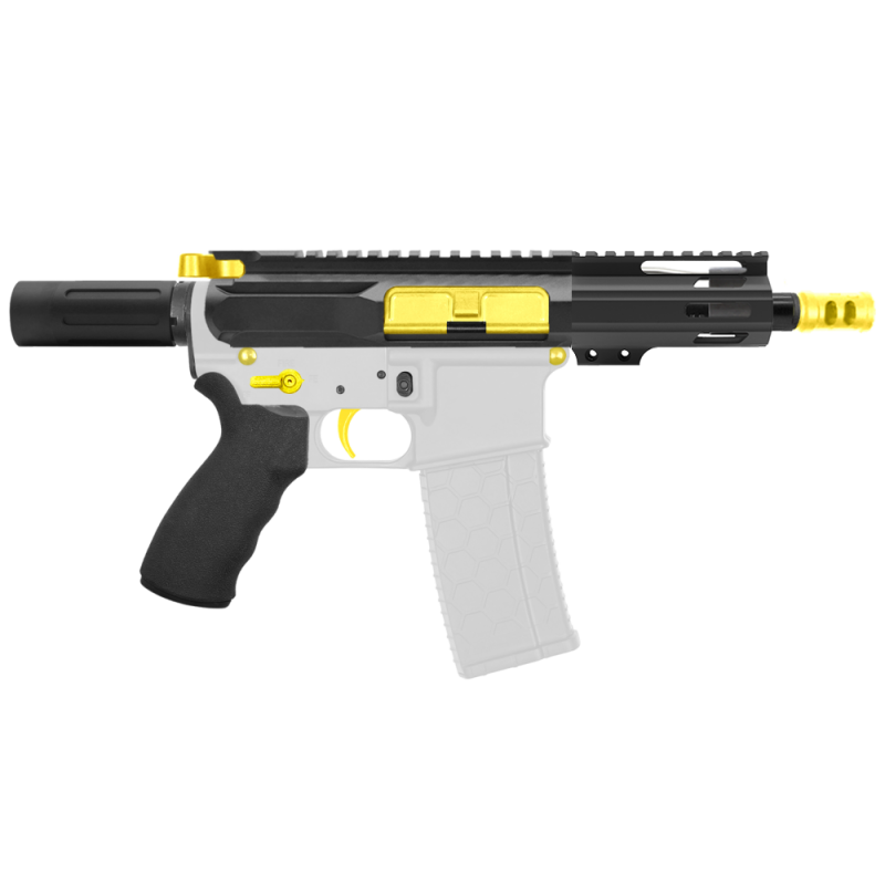 AR-15 .223/5.56 5" Barrel 4" Handguard M Lok| ''PULSE'' Pistol Kit AR-15 .223/5.56 5" Barrel 4" Handguard M Lok| ''PULSE'' Pistol Kit