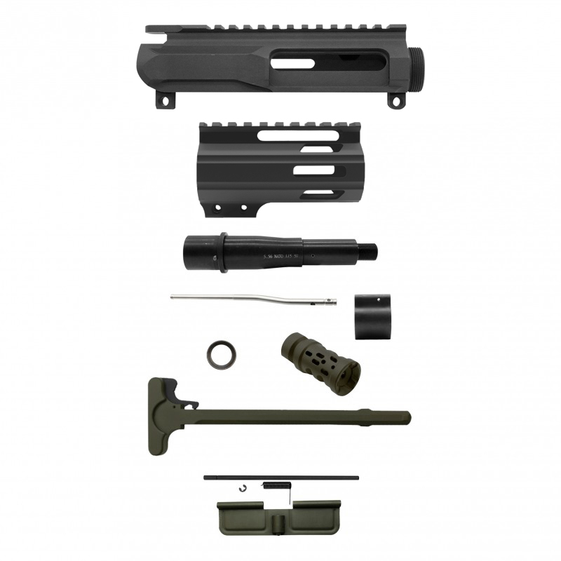 AR-15 .223/5.56 5" Barrel 4" Handguard M Lok| ''PULSE'' Pistol Kit AR-15 .223/5.56 5" Barrel 4" Handguard M Lok| ''PULSE'' Pistol Kit