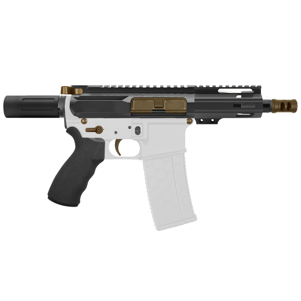 AR-15 .223/5.56 5" Barrel 4" Handguard M Lok| ''PULSE'' Pistol Kit AR-15 .223/5.56 5" Barrel 4" Handguard M Lok| ''PULSE'' Pistol Kit