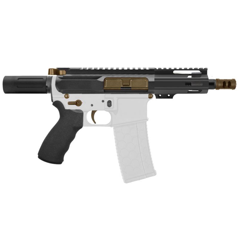 AR-15 .223/5.56 5" Barrel 4" Handguard M Lok| ''PULSE'' Pistol Kit AR-15 .223/5.56 5" Barrel 4" Handguard M Lok| ''PULSE'' Pistol Kit