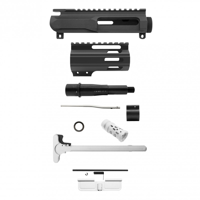 AR-15 .223/5.56 5" Barrel 4" Handguard M Lok| ''PULSE'' Pistol Kit AR-15 .223/5.56 5" Barrel 4" Handguard M Lok| ''PULSE'' Pistol Kit