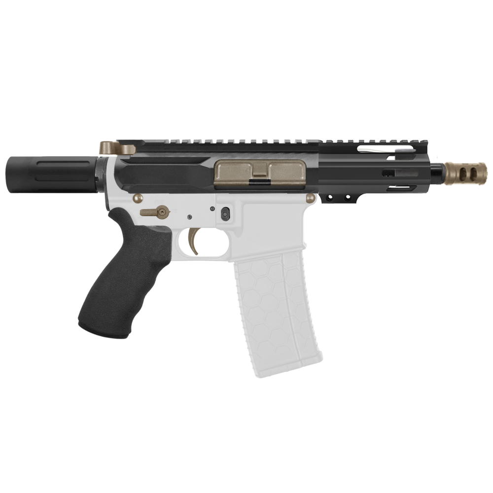 AR-15 .223/5.56 5" Barrel 4" Handguard M Lok| ''PULSE'' Pistol Kit AR-15 .223/5.56 5" Barrel 4" Handguard M Lok| ''PULSE'' Pistol Kit