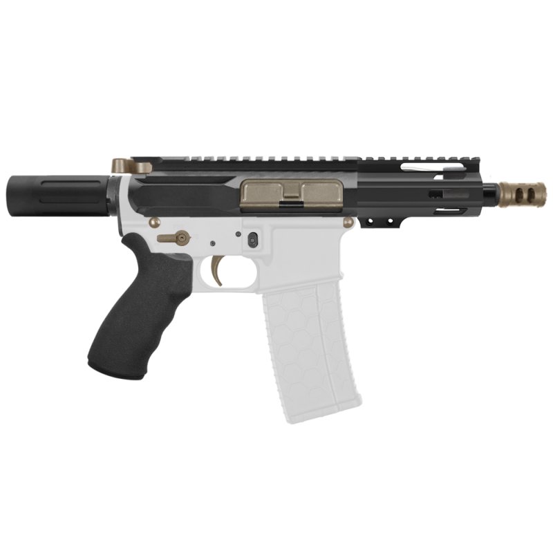 AR-15 .223/5.56 5" Barrel 4" Handguard M Lok| ''PULSE'' Pistol Kit AR-15 .223/5.56 5" Barrel 4" Handguard M Lok| ''PULSE'' Pistol Kit